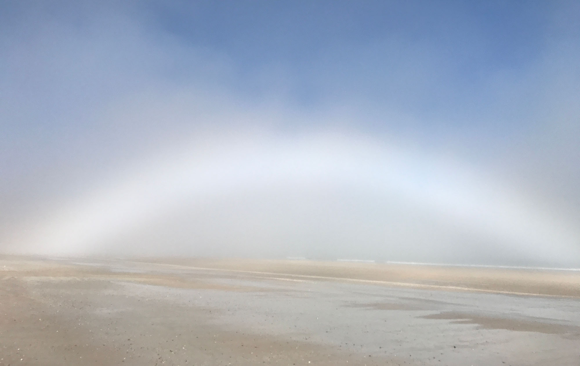 White-rainbow White Rainbow at Gantheaume Point